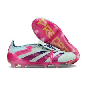 Chaussures adidas Predator Elite FT FG Bleu Très Pâle Rose Lucide