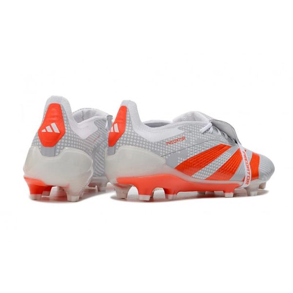 adidas Predator Elite FT FG Chaussures Gris Rouge