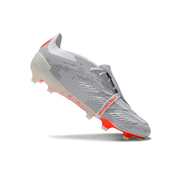 adidas Predator Elite FT FG Chaussures Gris Rouge