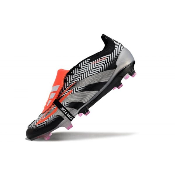 adidas Predator Elite FT FG Chaussures Noir Argent Rouge
