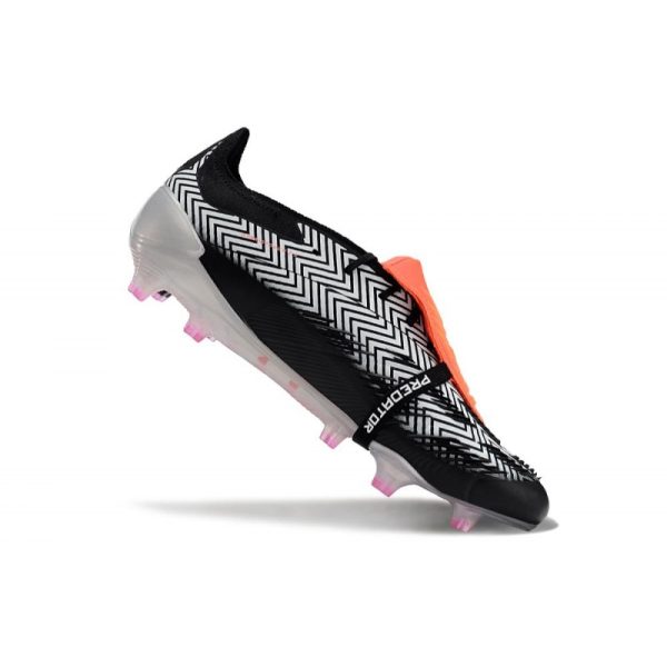 adidas Predator Elite FT FG Chaussures Noir Argent Rouge