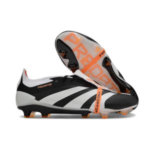Chaussures de foot adidas Predator Elite FT FG Noir Blanc Orange