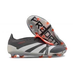 Chaussures de foot adidas Predator Elite FT FG Noir Blanc Rouge