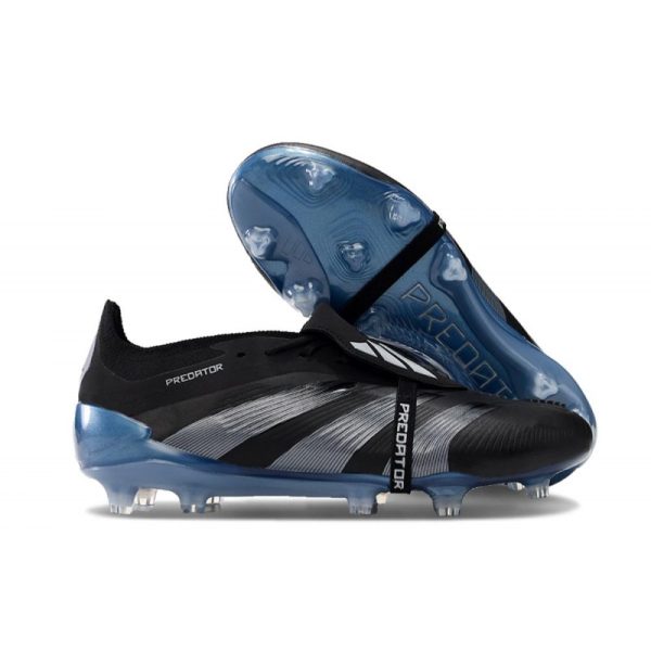 Chaussures de foot adidas Predator Elite FT FG Noir Bleu