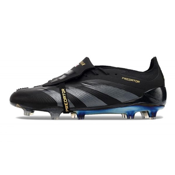 adidas Predator Elite FT FG Chaussures Noir Carbone Or Métallique