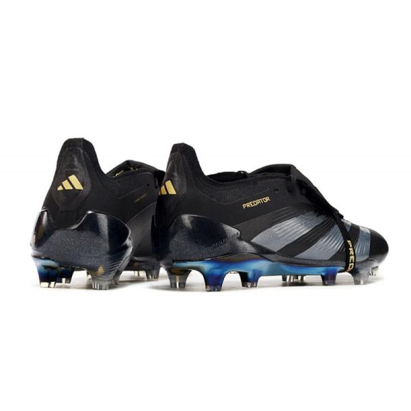 adidas Predator Elite FT FG Chaussures Noir Carbone Or Métallique