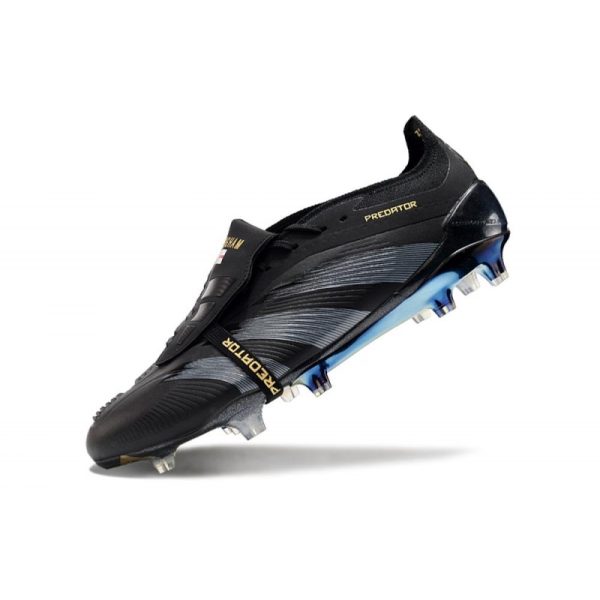 adidas Predator Elite FT FG Chaussures Noir Carbone Or Métallique
