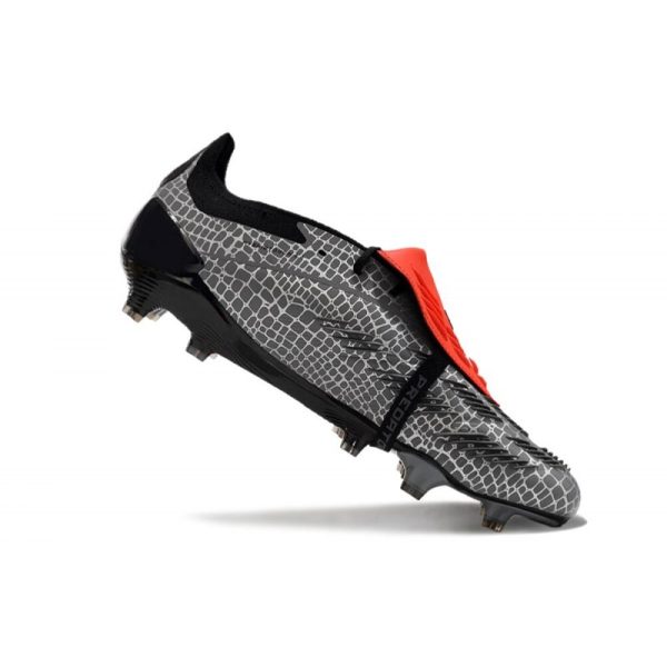 adidas Predator Elite FT FG Chaussures Noir Gris Rouge