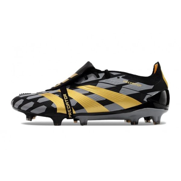 adidas Predator Elite FT FG Chaussures Noir Or Métallique