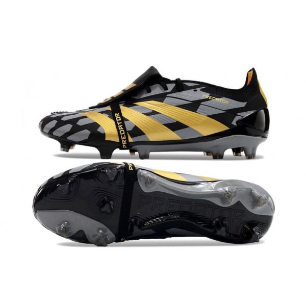adidas Predator Elite FT FG Chaussures Noir Or Métallique