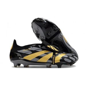 Chaussures de foot adidas Predator Elite FT FG Noir Or Métallique