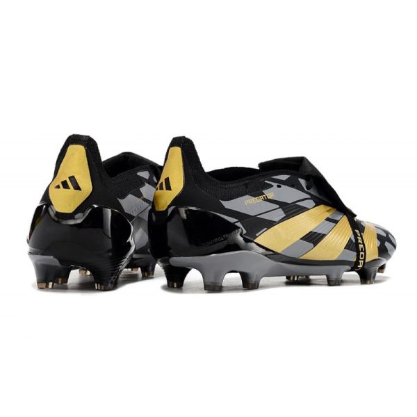 adidas Predator Elite FT FG Chaussures Noir Or Métallique