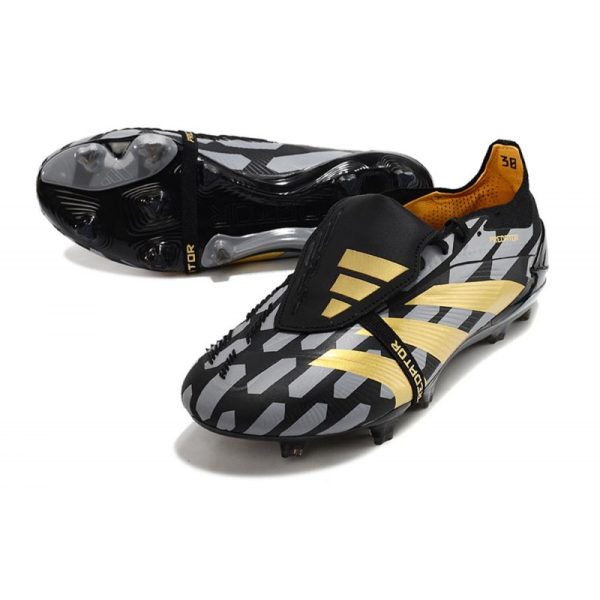 adidas Predator Elite FT FG Chaussures Noir Or Métallique