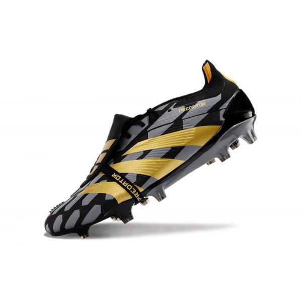 adidas Predator Elite FT FG Chaussures Noir Or Métallique