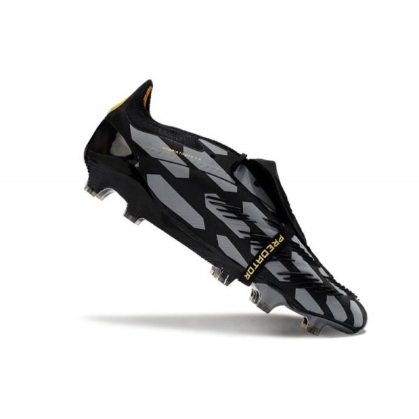 adidas Predator Elite FT FG Chaussures Noir Or Métallique