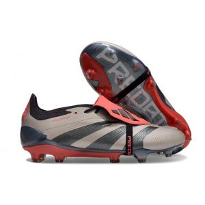 adidas Predator Elite FT FG Chaussures Platin Métallique Noir Aurore Carbone