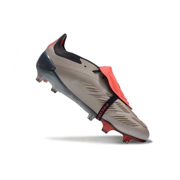 adidas Predator Elite FT FG Chaussures Platin Métallique Noir Aurore Carbone