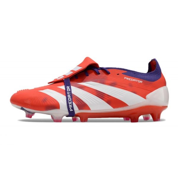 adidas Predator Elite FT FG Chaussures Rouge Blanc