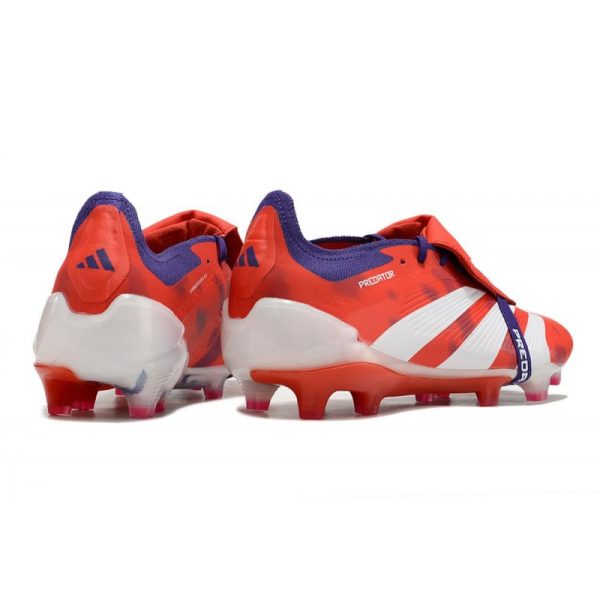 adidas Predator Elite FT FG Chaussures Rouge Blanc