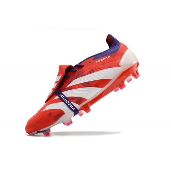 adidas Predator Elite FT FG Chaussures Rouge Blanc