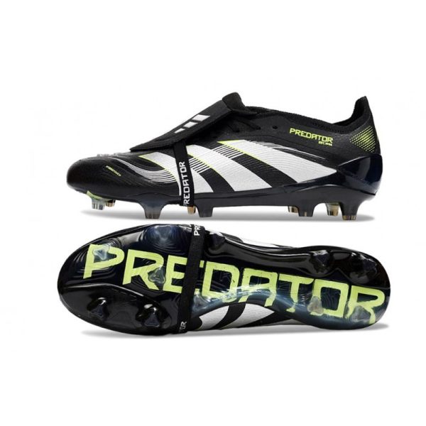 adidas Predator Elite Foldover Tongue FG Noir Blanc