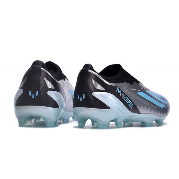 adidas X Crazyfast .1 Laceless FG Argent Métallique Bleu Bonheur Noir