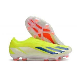 adidas X Crazyfast .1 Laceless FG Jaune Solaire Equipe Noir Blanc