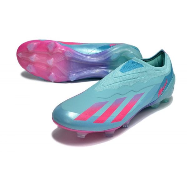adidas X Crazyfast .1 Laceless FG Messi X Miami Turquoise Rose