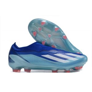 adidas X Crazyfast .1 Laceless FG Royal Vif Blanc Rouge Solaire