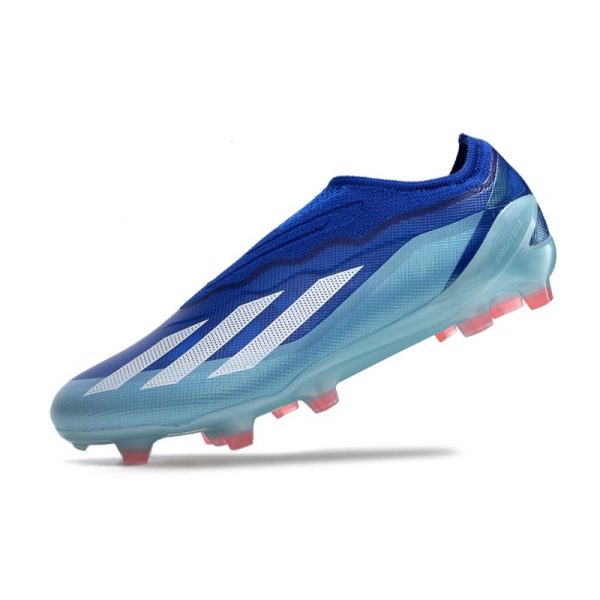 adidas X Crazyfast .1 Laceless FG Royal Vif Blanc Rouge Solaire