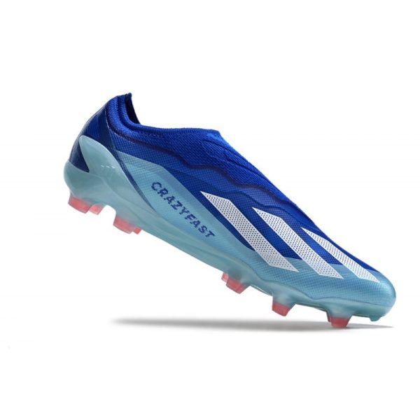 adidas X Crazyfast .1 Laceless FG Royal Vif Blanc Rouge Solaire