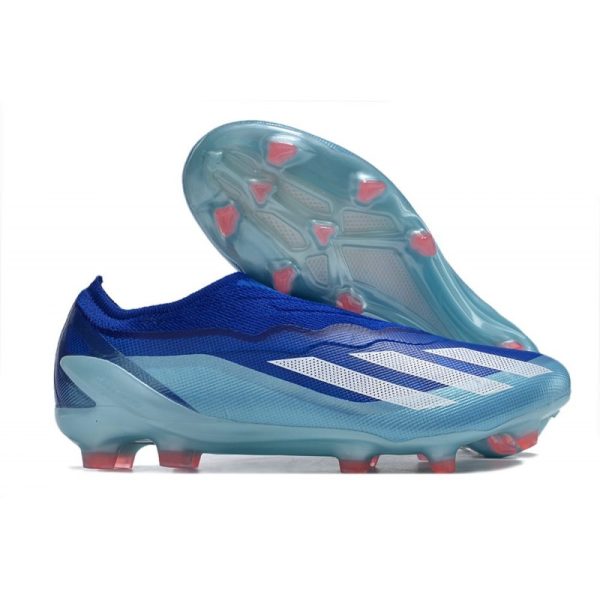 adidas X Crazyfast .1 Laceless FG Royal Vif Blanc Rouge Solaire