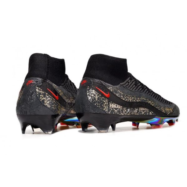 Chaussures Nike Mercurial Superfly 10 Elite FG AM95 Noir