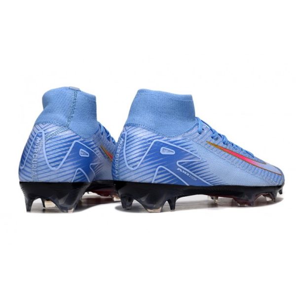 Chaussures Nike Mercurial Superfly 10 Elite FG Bleu Rouge