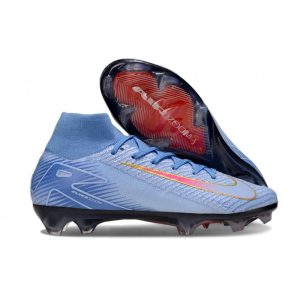 Chaussures Nike Mercurial Superfly 10 Elite FG Bleu Rouge