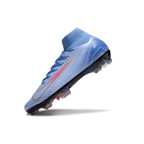 Chaussures Nike Mercurial Superfly 10 Elite FG Bleu Rouge