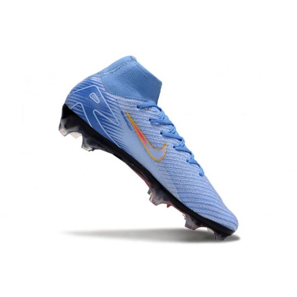 Chaussures Nike Mercurial Superfly 10 Elite FG Bleu Rouge