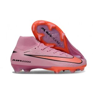 Chaussures Nike Mercurial Superfly 10 Elite FG Rose Orange