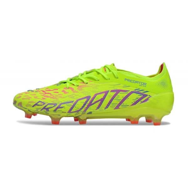 Crampon adidas Predator Elite FG Jaune Rose