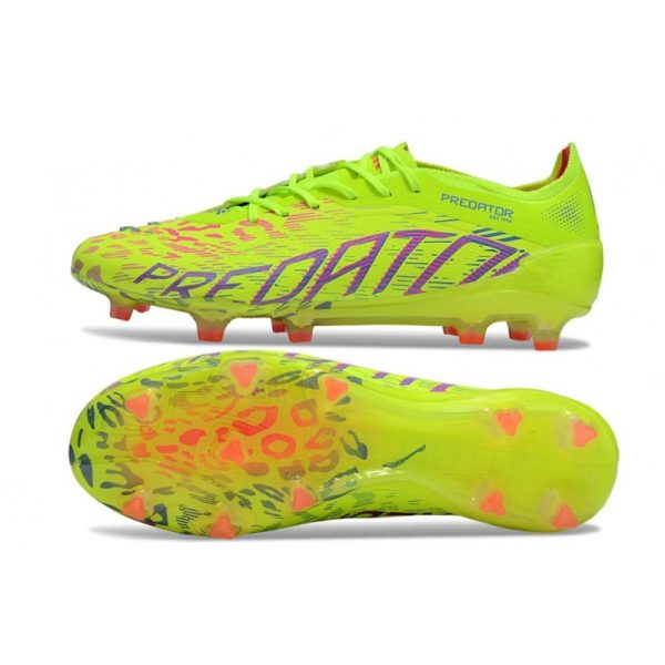 Crampon adidas Predator Elite FG Jaune Rose
