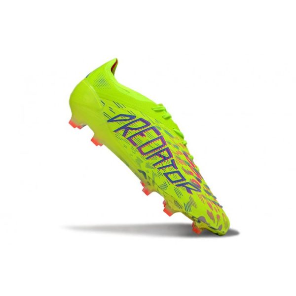 Crampon adidas Predator Elite FG Jaune Rose