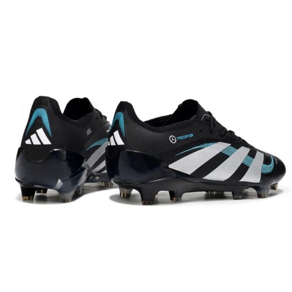 Crampon adidas Predator Elite FG Noir Blanc Bleu