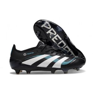 Crampon adidas Predator Elite FG Noir Blanc Bleu