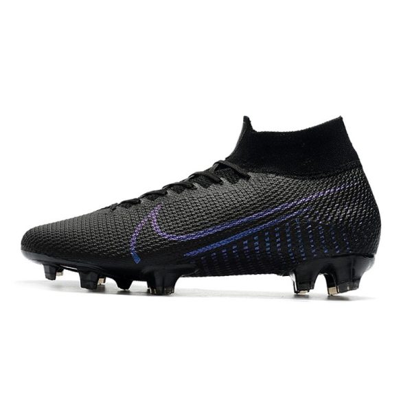 Chaussure Nike Mercurial Superfly 7 Elite SE FG Noir