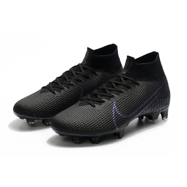 Chaussure Nike Mercurial Superfly 7 Elite SE FG Noir