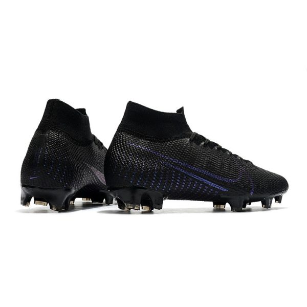 Chaussure Nike Mercurial Superfly 7 Elite SE FG Noir