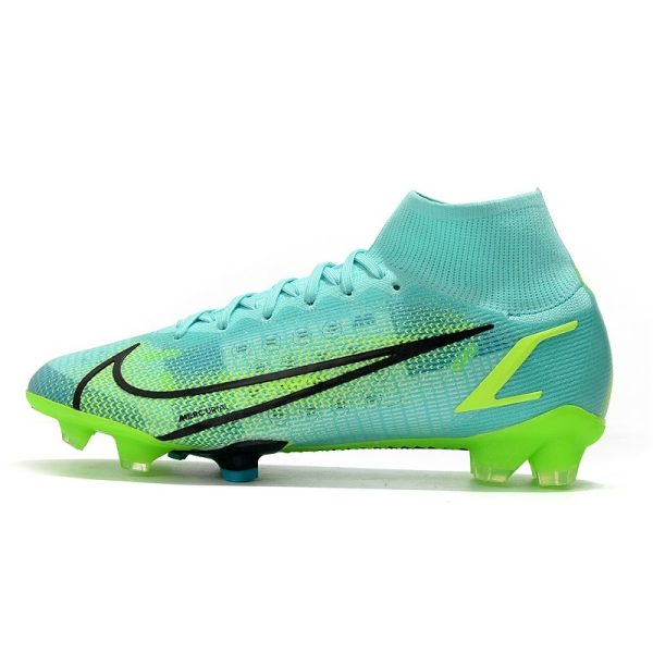 Nike Mercurial Superfly 8 Elite FG Chaussure Impulse - Turquoise Vert