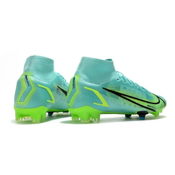 Nike Mercurial Superfly 8 Elite FG Chaussure Impulse - Turquoise Vert