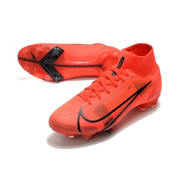 Nike Mercurial Superfly 8 Elite FG Chaussure Rouge Noir