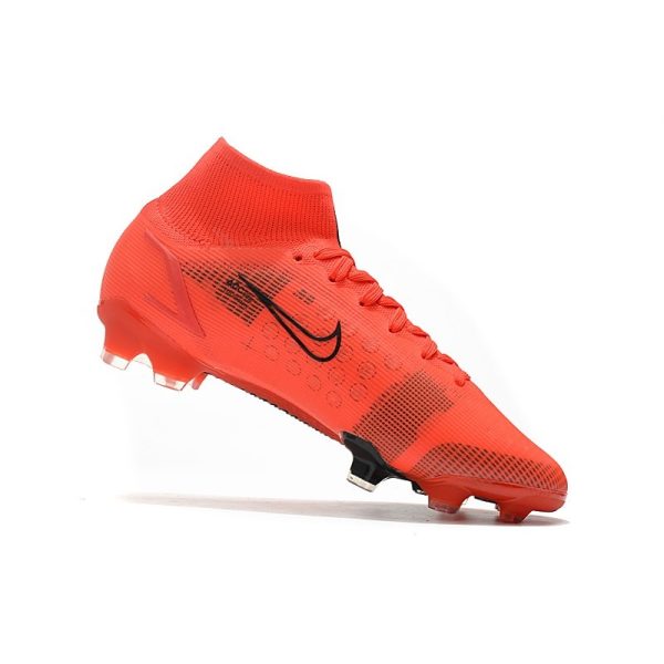 Nike Mercurial Superfly 8 Elite FG Chaussure Rouge Noir